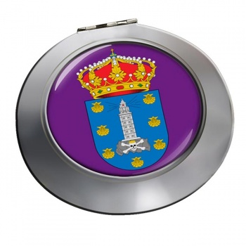 A Coruna (Spain) Round Mirror