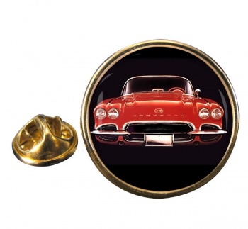 Corvette Round Lapel