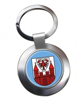 Cottbus (Germany) Metal Key Ring