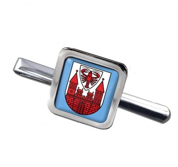 Cottbus (Germany) Square Tie Clip