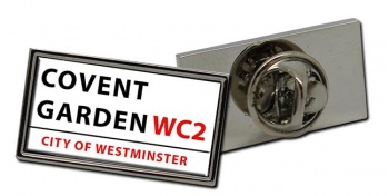 Covent Garden Rectangle Pin Badge