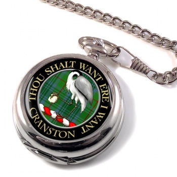 Cranston Scottish Clan Pocket Watch