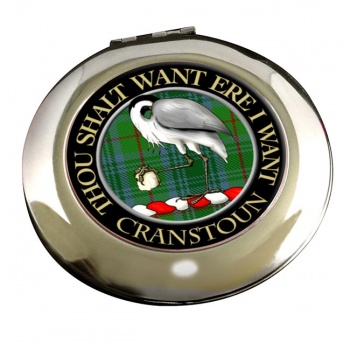 Cranstoun Scottish Clan Chrome Mirror