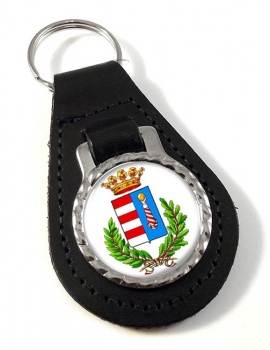 Cremona (Italy) Leather Key Fob