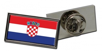Croatia (Hrvatska) Flag Pin Badge