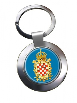 Kraljevina Hrvatska (Croatia) Metal Key Ring
