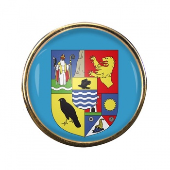 Csongrad Round Pin Badge