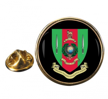 Commando Training Centre Royal Marines Round Pin Badge