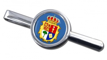 Cuenca (Spain) Round Tie Clip