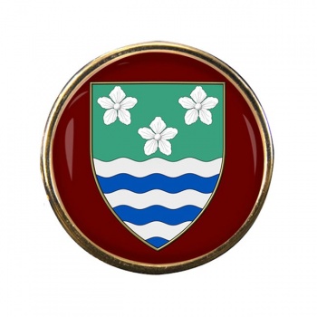 Cumberland (England) Round Pin Badge