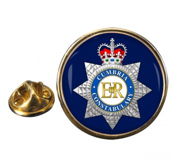 Cumbria Constabulary Round Pin Badge
