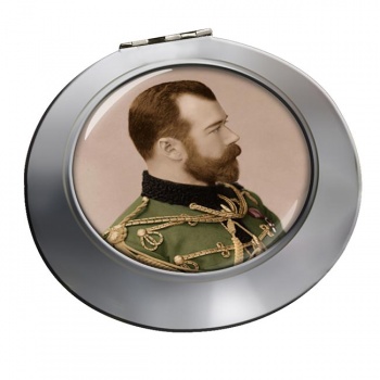 Czar Nicholas II of Russia Chrome Mirror