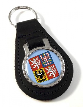 Czech Republic Leather Key Fob