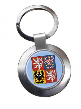 Czech Republic Metal Key Ring