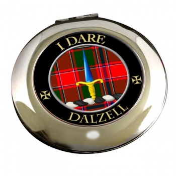 Dalzell Scottish Clan Chrome Mirror