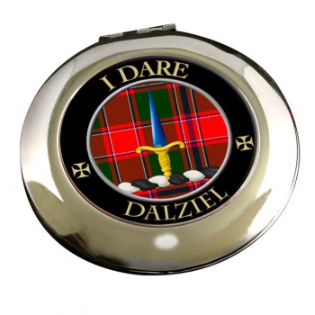 Dalziel Scottish Clan Chrome Mirror