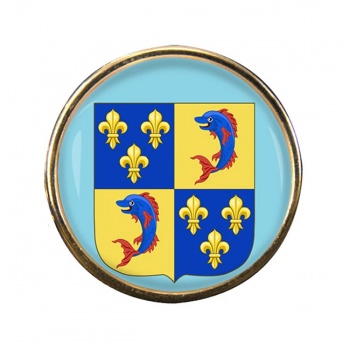 Dauphine (France) Round Pin Badge