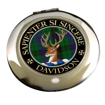 Davidson Scottish Clan Chrome Mirror