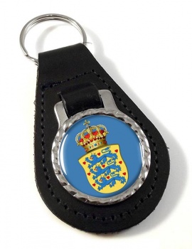 Kingdom of Denmark Leather Key Fob