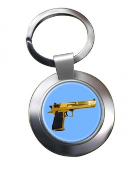 Desert Eagle Chrome Key Ring