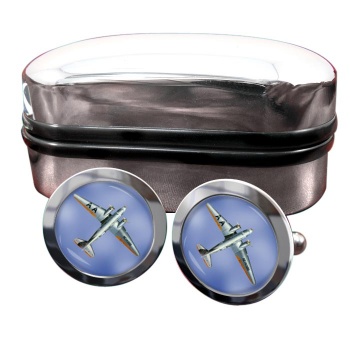 Douglas DC3 Dakota Round Cufflinks