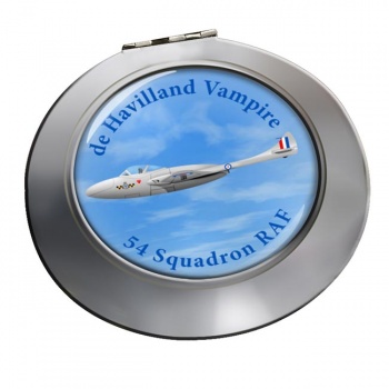 de Havilland Vampire Chrome Mirror