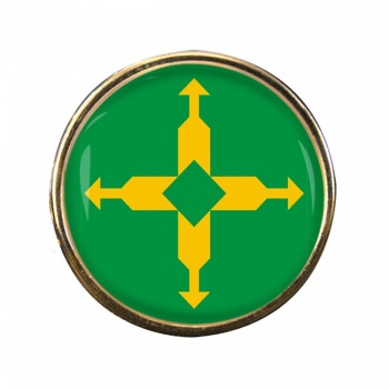 Distrito Federal (Brazil) Round Pin Badge