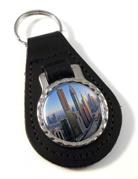 Dubai Leather Key Fob