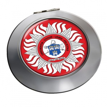 Dublin Fire Brigade Chrome Mirror