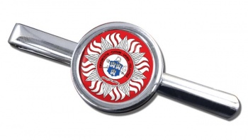 Dublin Fire Brigade Round Tie Clip