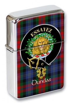 Dundas Scottish Clan Flip Top Lighter