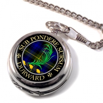 Durward Scottish Clan Pocket Watch