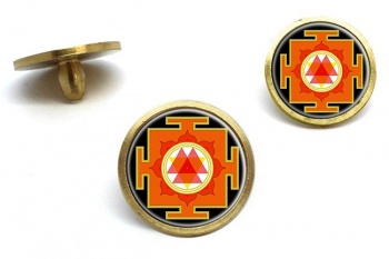 Durga Yantra Golf Ball Markers