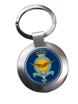 Royal Netherlands Air Force (Koninklijke Luchtmacht) Chrome Key Ring