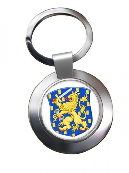Groot Rijkswapen (Netherlands) Metal Key Ring