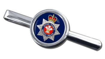 Dyfed Powys Police Round Tie Clip