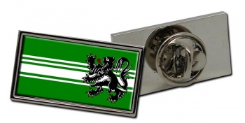 Oost-Vlaanderen (Belgium) Flag Pin Badge