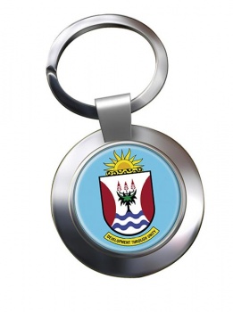Eastern Cape (South Africa) Metal Key Ring