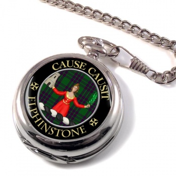 Elphinstone Scottish Clan Pocket Watch
