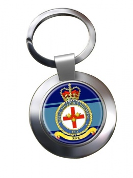 RAF Station Ely Chrome Key Ring