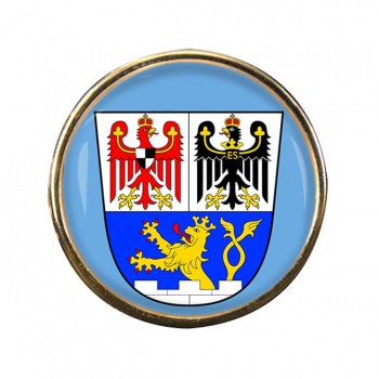 Erlangen (Germany) Round Pin Badge