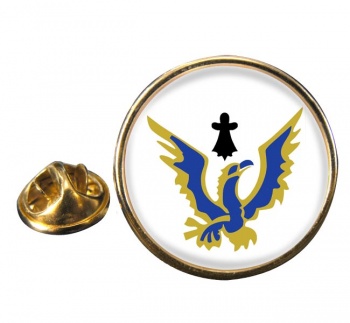 Escadrille 57 Mouette (French Air Force) Round Pin Badge
