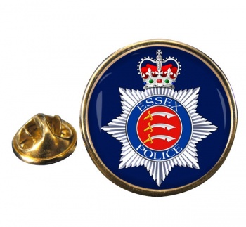 Essex Police Round Pin Badge