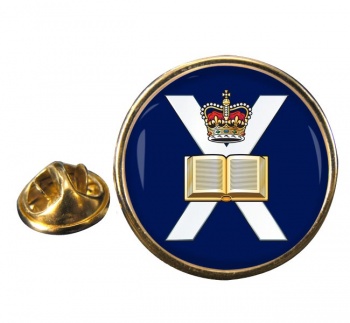 Edinburgh University OTC (British Army) Round Pin Badge