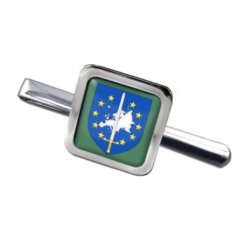 European Corps (Eurocorps) Square Tie Clip