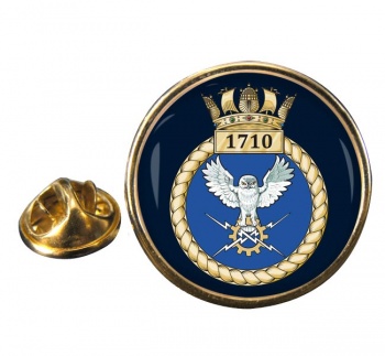 1710 Naval Air Squadron (Royal Navy) Round Pin Badge