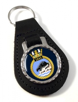 1844 Naval Air Squadron (Royal Navy) Leather Key Fob