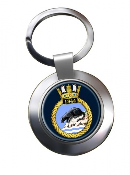 1844 Naval Air Squadron (Royal Navy) Chrome Key Ring