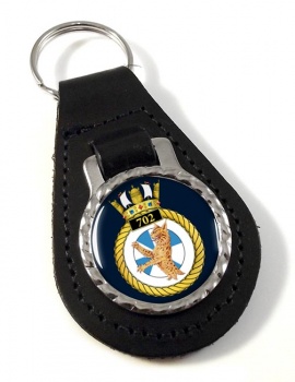 702 Naval Air Squadron (Royal Navy) Leather Key Fob