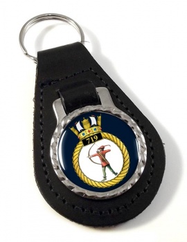 719 Naval Air Squadron (Royal Navy) Leather Key Fob